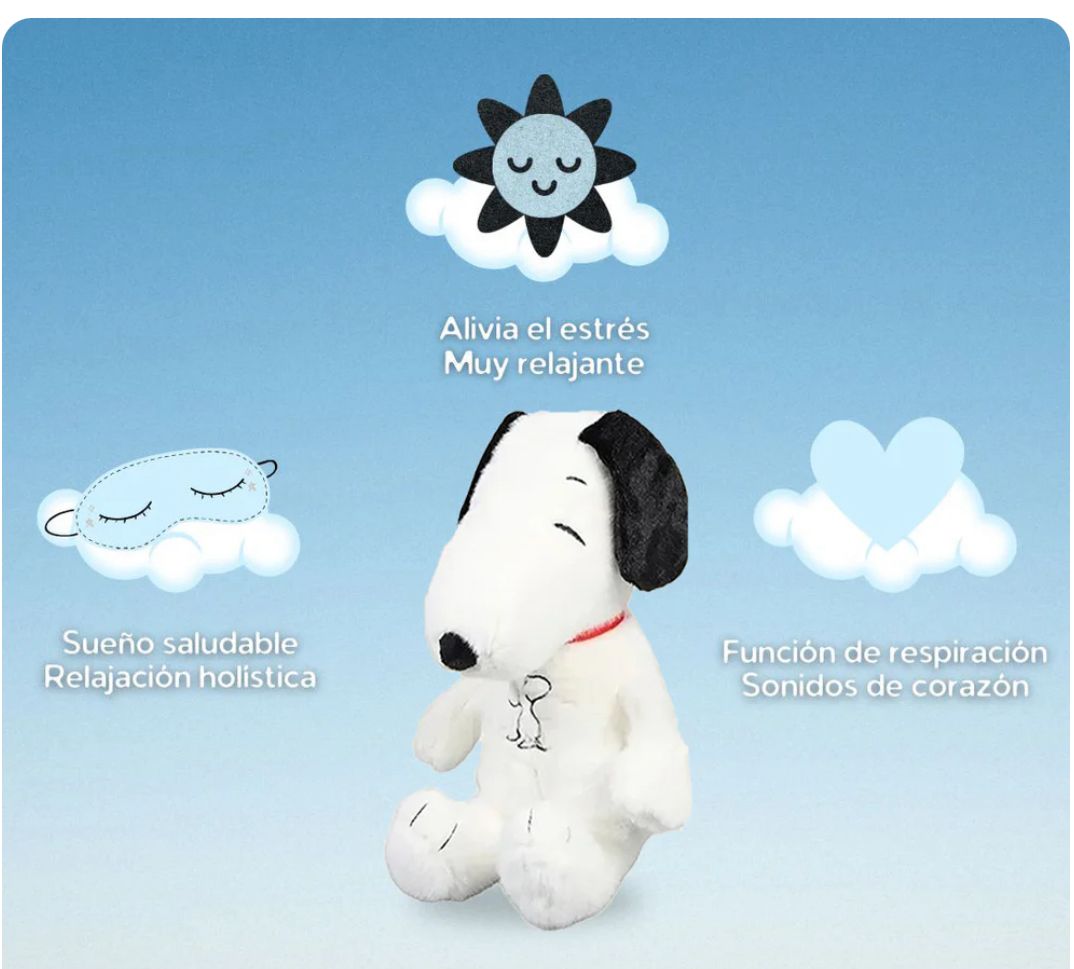 Snoopy que Respira y Reduce Ansiedad (Ayuda a Dormir + Calma Instantánea)