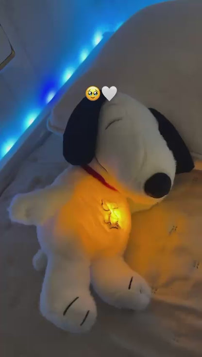 Snoopy que Respira y Reduce Ansiedad (Ayuda a Dormir + Calma Instantánea)